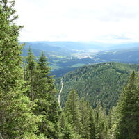 Aussicht beim höchsten Punkt der Kampalpe