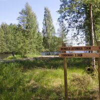 Tornimäen Pfad, Wegweiser in Sulkavankoski