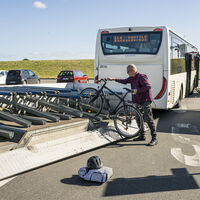 Elb-Shuttle am Junkernfeld in Over