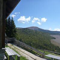 Blick zum Peter Riegel