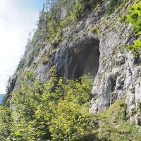 Lieglloch Höhleneingang