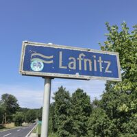 Schild "Lafnitz"