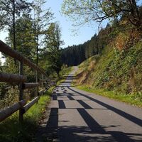 Bank mit Blick über Landemert