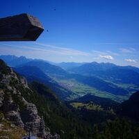 Blick vom Wörschacher Raidling hinunter nach Liezen