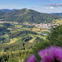 Ausblick auf Mariazell