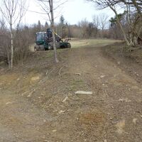 Aufstieg am Adolf-Müller-Weg