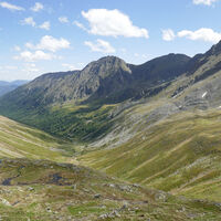 Blick talauswärts