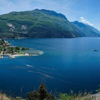 Blick aus dem Monte Brione (Doss Casina und Monte Altissimo)