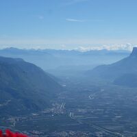 Ausblick beim Gasthaus Steinegg 1500m