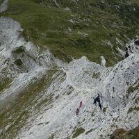 Rückblick vom Übergang zum Meregg