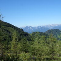 Ausblick Aufstiegssteig