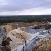Blick über den "Baxa Steinbruch"