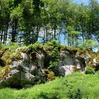 Felsen im Wasserburger Tal