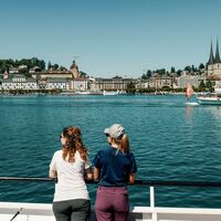 Ankunft in Luzern