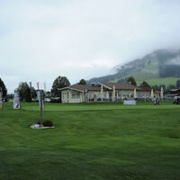 Weg vorbei am Golfclub Urslautal