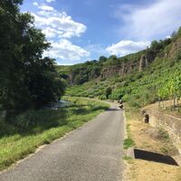 Schleifenroute - kurz vor Vaihingen an der Enz
