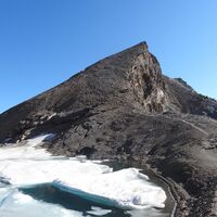 Gletschersee und letzter Aufstieg zum Gipfel