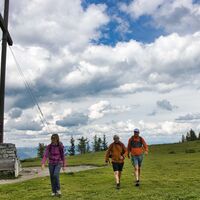 Gipfelkreuz am Schöckl