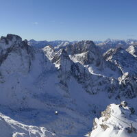aber davor das winterliche Panorama genießen