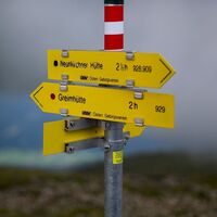 Beschilderung Greim