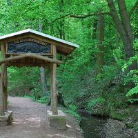 Eingang Drachenschlucht bei Eisenach