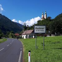 Einfahrt Radmer