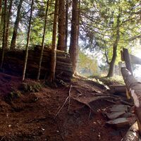 Abfahrt Rossboden - Gantrisch Königsroute