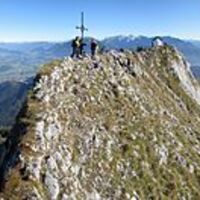 Gipfelpanorama des Brünnstein