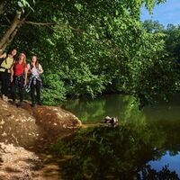 Wandern am Loher Weiher