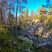 Vorlokin-Schlucht, Ukkohalla