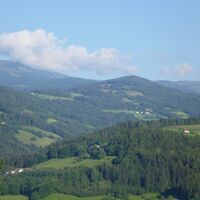 Bad Weißenbach- Blick zur Saualpe