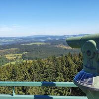 Moldaublick zum Moldaustausee Schöneben