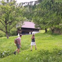 An der Ebnerhütte vorbei