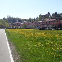 Blick auf Böhen