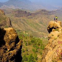 auf der Klippe des Roque Nublo - Gran Canaria