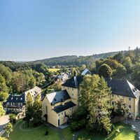 Kloster Marienthal von oben