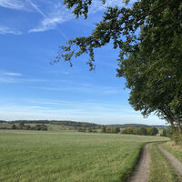 Weite Landschaft am Knüll