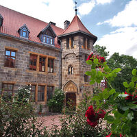 Schloss Neuenhof, Ostfassade