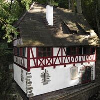 Miniaturnachbildung der ehem. Bankholzer Mühle