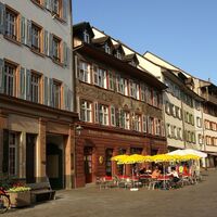 In der Altstadt von Rheinfelden.