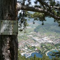 Am Aussichtspunkt Belvedere della Grola