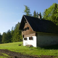 die Sattelhald Jagdhütte