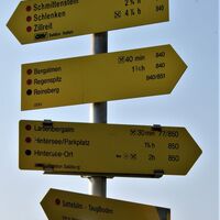 Kreuzung am Westsattel des Sattelköpfels