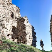 Stimmung bei der Ruine
