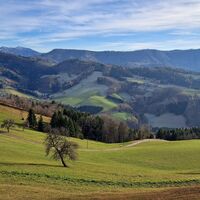 Abstieg Übergang zur Ruine Rabenstein