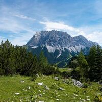 Blick auf die Zugspitze