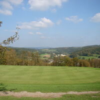 Aussicht vom Golfplatz Schloss Auel