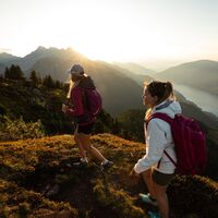 Abendlicht auf der 7-Gipfel-Tour