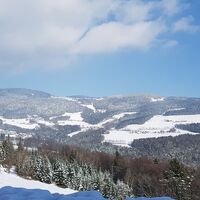 Pöllauberg Landschaft im Winter in der Oststeiermark