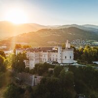 Blick auf Schloss Wolfsberg